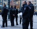 Polizei in Hamburg Rathausmarkt